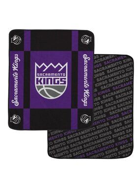 NWT NBA Sacramento Kings 60"x70" Double Sided Fleece Blanket MSRP $44.99
